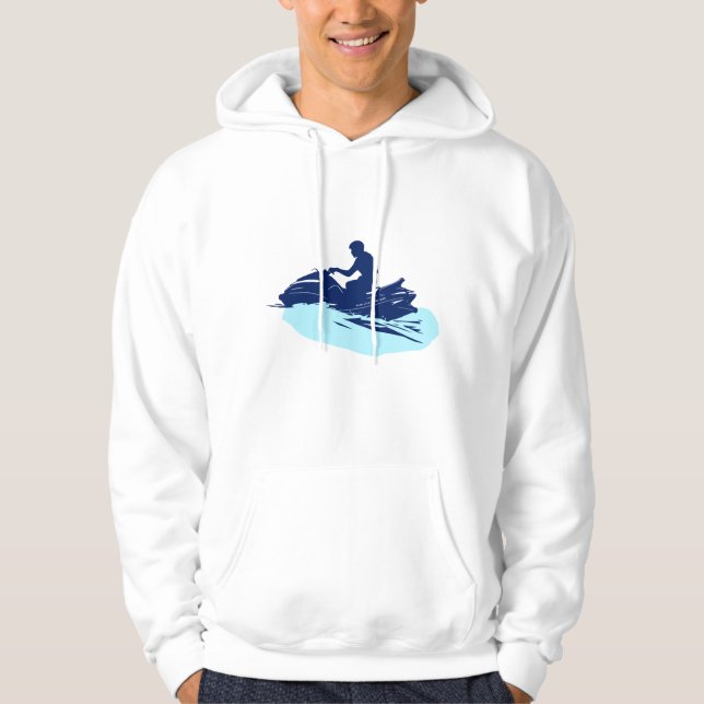 Basic Hooded Sweatshirt | Vattensport | Jetski (Framsida)