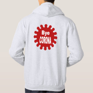 Basic Hooved Sweatshirt Ash back hej då CORONA