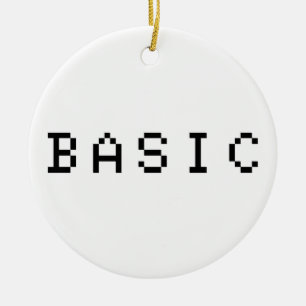 BASIC JULGRANSPRYDNAD KERAMIK