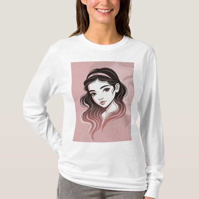 Basic Long Sleeve T-Shirt (Framsida)