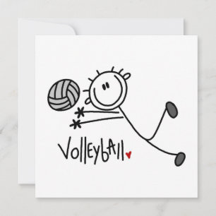 Basic Male Stick figur Volleyball