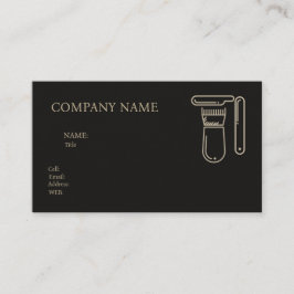 BASIC-MALL AFFÄRSKORT BARBER SHOP VISITKORT