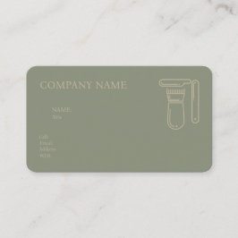 BASIC-MALL AFFÄRSKORT BARBER SHOP VISITKORT