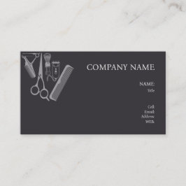 BASIC-MALL AFFÄRSKORT BARBER SHOP VISITKORT