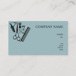 BASIC-MALL AFFÄRSKORT BARBER SHOP VISITKORT