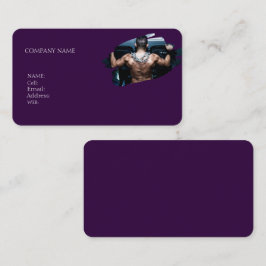 BASIC-MALL, AFFÄRSKORT-gym Visitkort