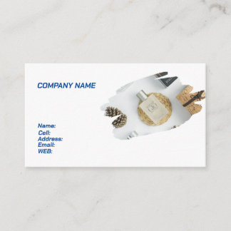 BASIC-MALLAT AFFÄRSKORT, doft Visitkort