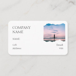 BASIC-MALLAT AFFÄRSKORT yoga Visitkort