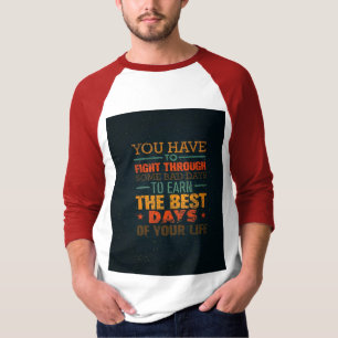Basic Manar Rangal 3/4 Sleeve T-shirt
