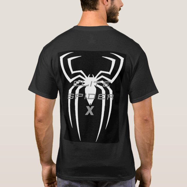 Basic Mörk Elite Spider X T-Shirt (Baksida)