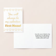 Basic- och Anpassade Valentine Day Card