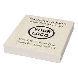 Basic Office Business Personal Returadress Rubb Stämpel