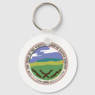Basic One-Round Whitetop Seal Keychain (sätesförsl Nyckelring