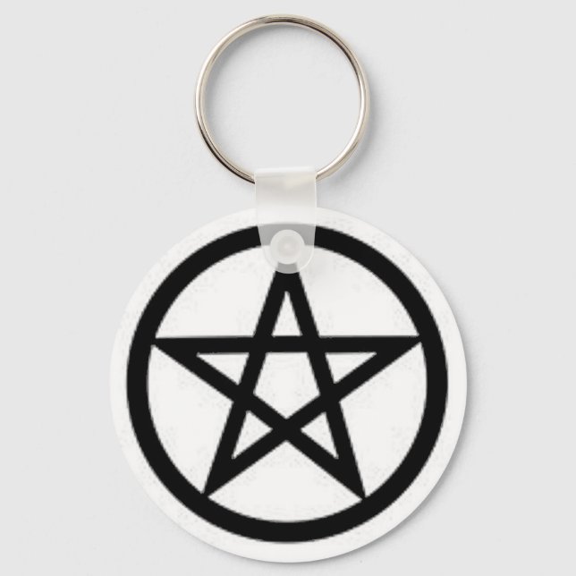 Basic Pentagram Nyckelring (Framsida)
