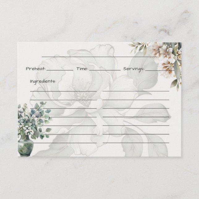 Basic-receptkort för flexibilitet tilläggskort (Framsida)