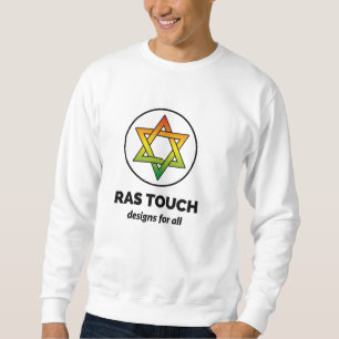 Basic Sweat Shirt-Ras Touch Star Lång Ärmad Tröja