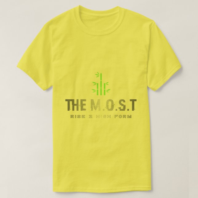  Basic T-Shirt(Yellow) T Shirt (Design framsida)