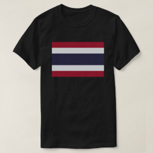 Basic Thai Flagga T-Shirt