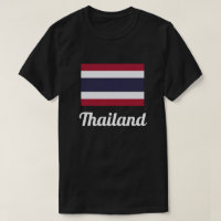 Basic Thailand Flagga T-Shirt