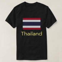 Basic Thailand Flagga T-Shirt
