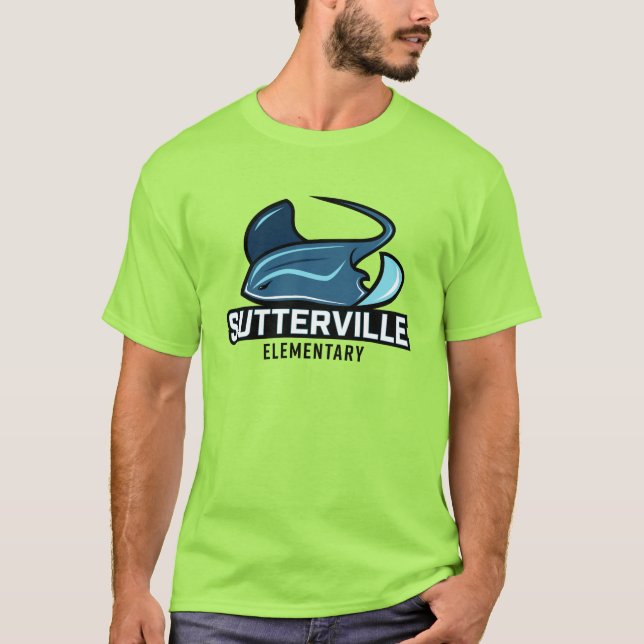 Basic Unisex T-Shirt (Sutterville) (Framsida)