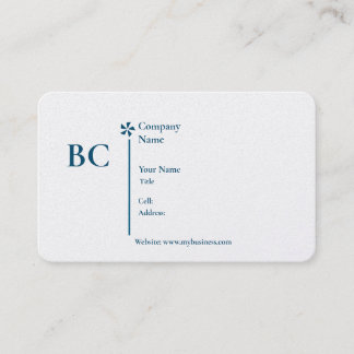 Basic white Template Business Card  homes Visitkort