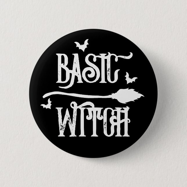 Basic Witch Energy, Halloween-knapp Knapp (Framsida)