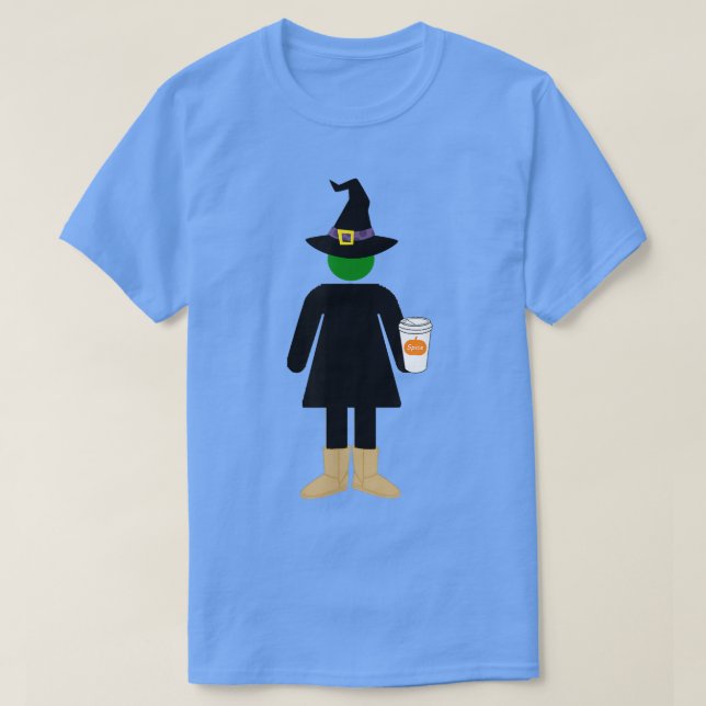 Basic Witch Halloween 131 T Shirt (Design framsida)