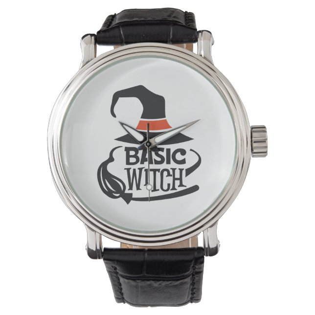 Basic Witch - Halloween Armbandsur (Framsida)