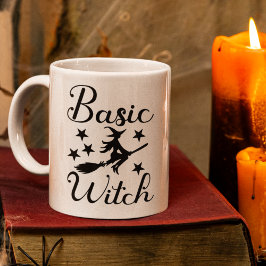 Basic Witch" Halloween – Cute Flying Witch Kaffemugg