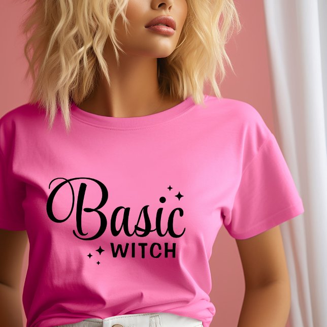 Basic Witch Halloween T Shirt (Skapare uppladdad)