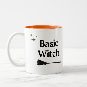 Basic Witch Modern Halloween 2-tonkaffe Mugg
