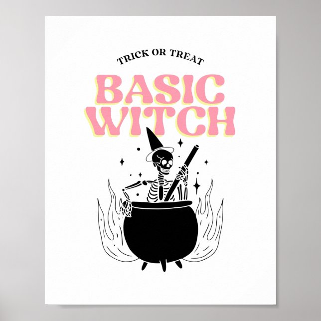 Basic Witch Poster (Framsidan)