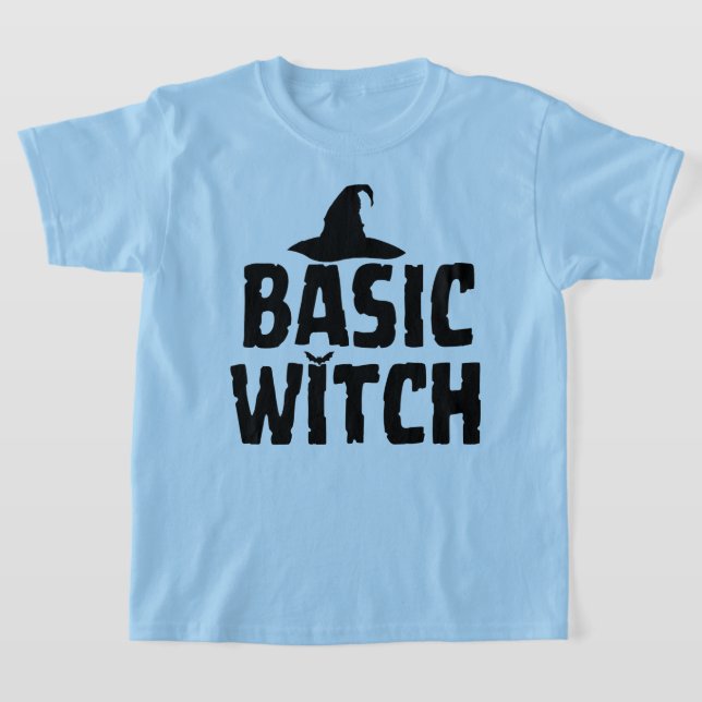 Basic Witch T Shirt (Laydown)