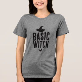 Basic Witch, Witch Hat, Halloween T-Shirt