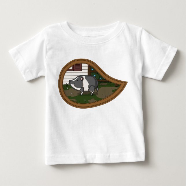 Basil Barn och Baby Light Shirt T-shirt (Framsida)
