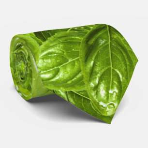Basil Lövs Mönster Neck Tie Slips