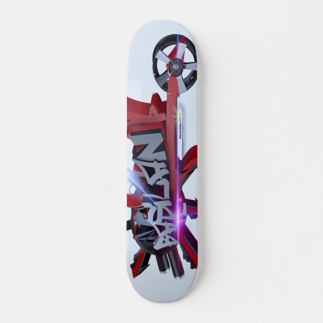 Basilan Scateboard Skateboard Bräda 19,5 Cm (Framsida)