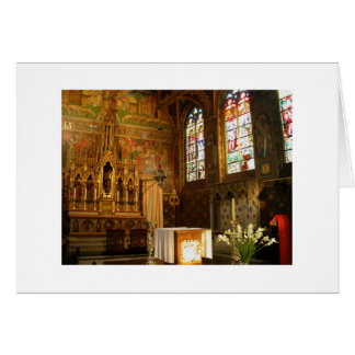 Basilica av det heliga blod hälsningskort