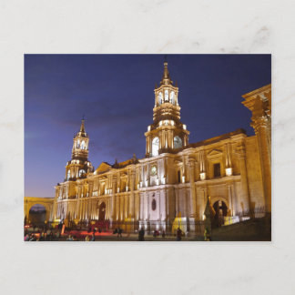 Basilica Cathedral of Arekpa, Peru Vykort