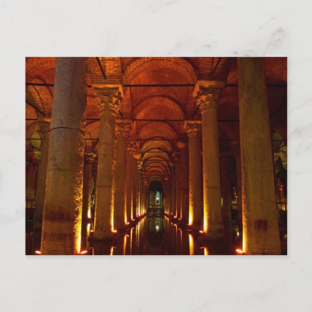 Basilica Cistern-vykort Vykort (Framsida)
