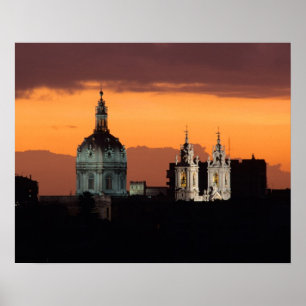 Basilica da Estrela, Bairro Alto, Lissabon, Poster