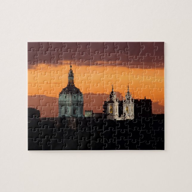Basilica da Estrela, Bairro Alto, Lissabon, Pussel (Horisontell)