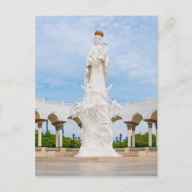 Basilica Dam i Rosary of Chiquinkrá Vykort (Framsida)