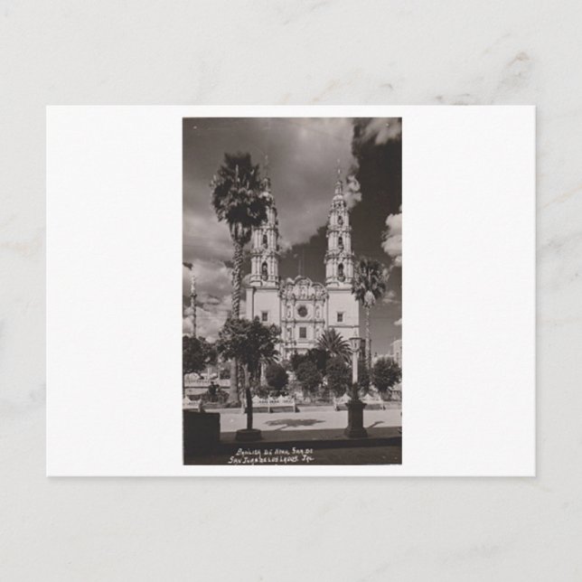 Basilica de Nuestra San Juan De Los Lagos/Mexiko Vykort (Framsida)