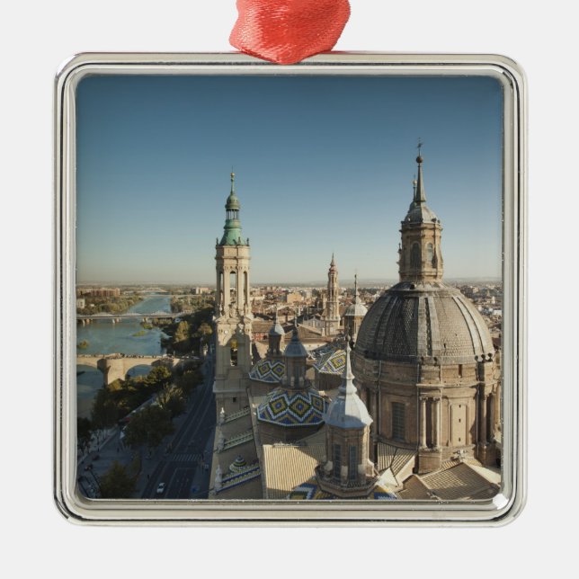 Basilica de Nuestra Senora del Pilar Julgransprydnad Metall (Framsidan)
