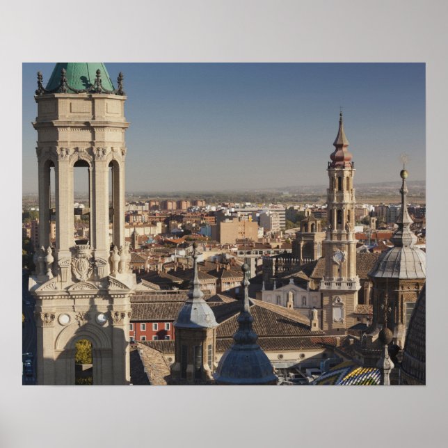 Basilica de Nuestra Senora del Pilar Poster (Framsidan)