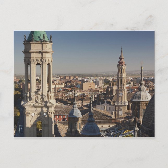 Basilica de Nuestra Senora del Pilar Vykort (Framsida)