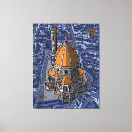 Basilica di San Lorenzo Florence Italien Canvastryck