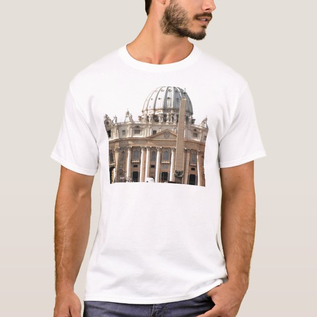 Basilica di San Pietro Tee Shirt (Framsida)